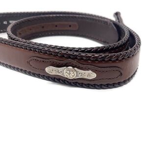 Nocona Genuine Leather Belt Size 42 | Western Tooled Belt‎ | Add Your Own Buckle